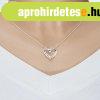 925 ezst nyakk, szv krvonal fekete szveggel