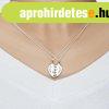 K�t nyak�k - kett�t�rt sz�v Friends Forever, 925 ez�st