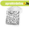 Aj�nd�kdoboz f�lbeval�ra vagy k�t gy�r�re, fekete r�zsavir�g
