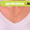 14K s�rga arany med�l, kerek t�bla Sz�z M�ri�val
