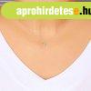 Brilins 14K fehr arany nyaklnc - fnyes rombusz medl gy