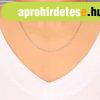 585 fehr arany nyaklnc - kisebb ovlis lncszemek, 500 mm