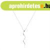 925 ezst nyakk - spirlisan hajltott sv, vkony nyaklnc