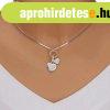 925 ez�st nyakl�nc - sz�gletes szemekb�l �ll� f�nyes l�nc, t