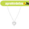 925 ez�st nyakl�nc - szimmetrikus sz�v sz�v alak� kiv�g�sokk