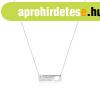 925 ez�st nyakl�nc - t�glalapok sz�v alak� kiv�g�ssal, &quot