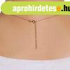 14K arany nyakl�nc - k�t �l� mad�r, v�kony l�nc