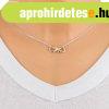 925 ez�st nyakl�nc - V�gtelen szimb�lum, mancs �s sz�v r�zsa