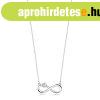 925 ezst nyaklnc - a vgtelen szimblum, szv gymntokkal