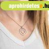 925 ezst nyaklnc  - tltsz gymntok, szv s gyr krv
