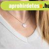 Brilins nyaklnc 925 ezstbl - lapos szv, hrom tltsz 