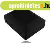 LED-es �kszer d�szdoboz - matt fekete sz�n�, t�glalap alak�