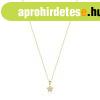 9K s�rga arany brili�ns nyakl�nc - csillag, hat �tl�tsz� gy�