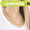 14K s�rga arany l�nc - metszett ov�lis �s hossz�k�s l�ncszem