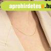 9K s�rga arany l�nc - lap�tott ov�lis l�ncszemek, f�nyes fel