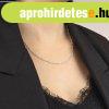 925 ez�st spir�lisan csavart l�nc - lapos ov�lis l�ncszemek,