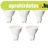 5 darabos GU10 dimmelhet� LED izz�k�szlet 6W 450 lm 3000K