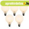 5 db E27 Dimmelhet� LED izz� Op�l G95 5W 450lm 2200K
