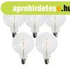 5 darabos E27 dimmelhet� LED izz� k�szlet spir�l sz�l G125 4