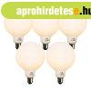 5 db E27 Dimmelhet� LED izz� op�l �veg G125 5W 450lm 2200K