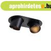 Be�p�thet� spotl�mpa fekete GU10 50 mm 2-f�nyes - Installa