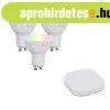 Okos GU10 dimmelhet� LED izz�k�szlet 4,7W 400 lm 2700K-6500K