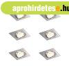 6 darabos s�llyesztett spotl�mpa k�szlet ac�l d�nthet� - Loc