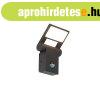 K�lt�ri fali l�mpa antracit sz�n�, be�p�tett LED-del IP54 mo