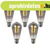 5 db Okos E27 Dimmelhet� LED Izz� ST64 F�st 4.9W 150lm 1800K