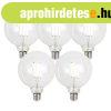 5 db E27 Dimmelhet� LED Izz� G125 �tl�tsz� 7W 806lm 2700-650