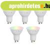 5 darabos intelligens GU10 50 mm-es dimmelhet� LED izz�k�szl