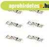 6 darabos s�llyesztett spotl�mpa szett feh�r GU10 AR70 Triml