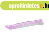 Feh�r t�glalap alak� mennyezeti l�mpa be�p�tett RGBW LED-del
