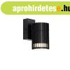 Design k�lt�ri fali l�mpa fekete IP44 - Boris