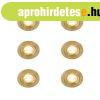 6 darabos modern, s�llyesztett, arany sz�n�, kerek, IP44-es 