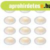 12 db-os be�p�thet� spotl�mpa szett feh�r GU10 35 mm IP44 - 