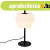 Modern k�lt�ri asztali l�mpa fekete feh�r �rny�kol�val IP44 