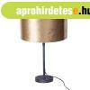 Asztali l�mpa fekete b�rsony l�mpab�r�val bronz sz�nben 35 c