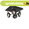 Design spotl�mpa fekete 4-l�mp�s �ll�that� - Nox