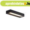 Modern fekete fali l�mpa LED-del IP65 - Hannah
