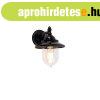 Klasszikus k�lt�ri fali l�mpa fekete IP44 - Oxford