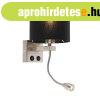 Modern fali l�mpa ac�lb�l fekete �rny�kol�val - Brescia