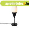 Modern asztali l�mpa fekete op�l �veggel - Drop