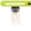 Modern mennyezeti l�mpa fekete 22,6 cm IP44 - Jarra
