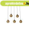Ipari f�gg�l�mpa bronz f�val 5-l�mp�s - Haicha