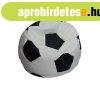 Gyermek babzs�kfotel, textilb�r, focilabda, fekete-feh�r - F