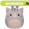 Squishmallows 20 cm - Tally a sz�rke cirmos cica nyuszi f�le