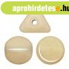 Ilos� par Puca�gy�ngy - Opaque Beige Ceramic Look - 5x5 mm