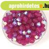 Preciosa bicone gy�ngy - Fuchsia Matt AB - 4mm - 50db