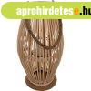 Bambusz rattan lmpa teraszra, gyertyatart